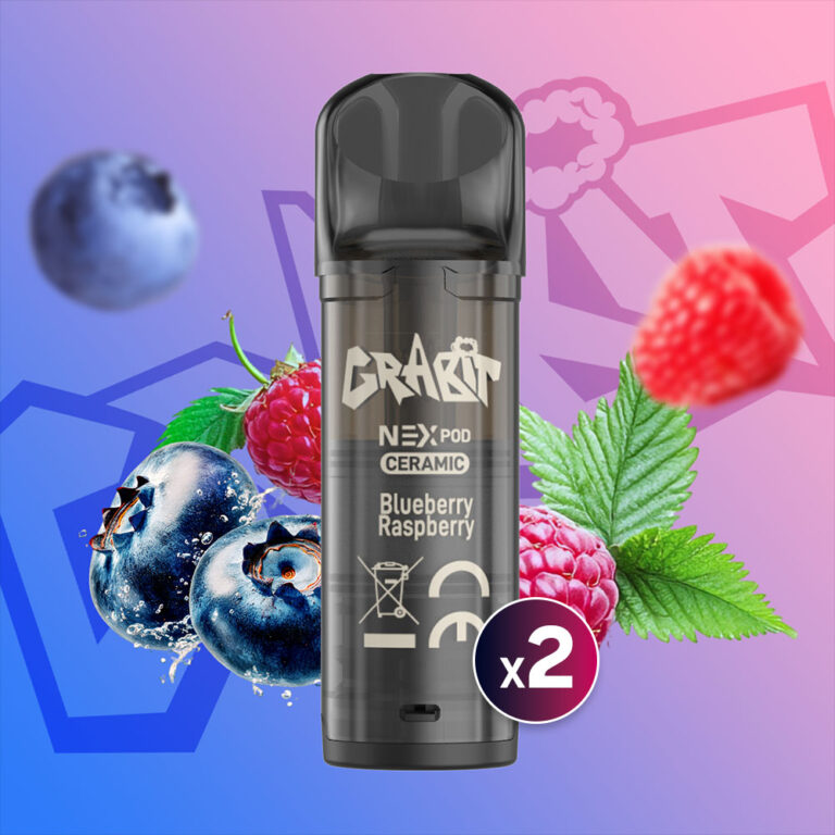 GRABIT Nex Ceramic Pod Blueberry Raspberry 2