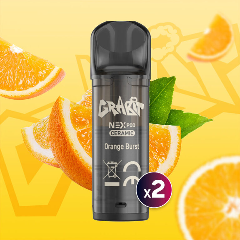 GRABIT Nex Ceramic Pod Orange Burst 2