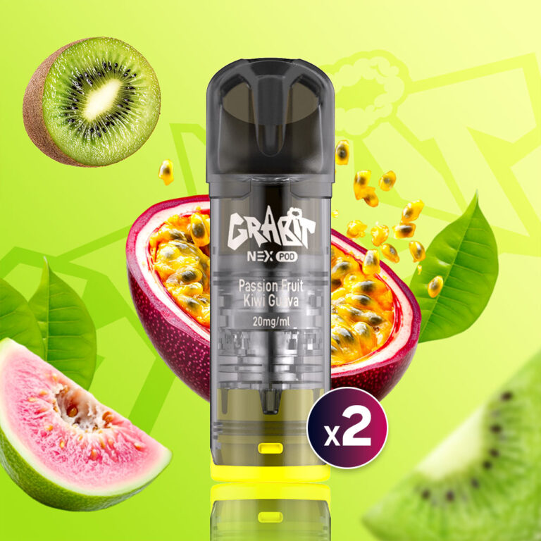 Grabit NEX Mesh Pod Kiwi Passion Fruit Guava 2